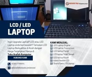 Jual lcd laptop Aceh 
